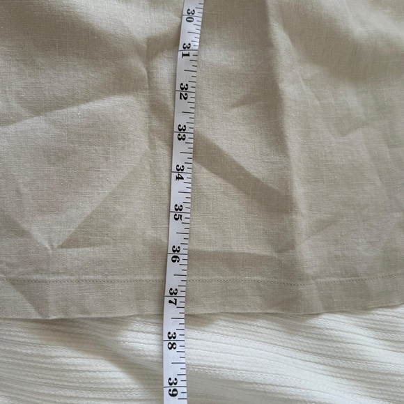 Anthropologie The Somerset  Pull On Linen Pants Size L - Picture 16 of 16